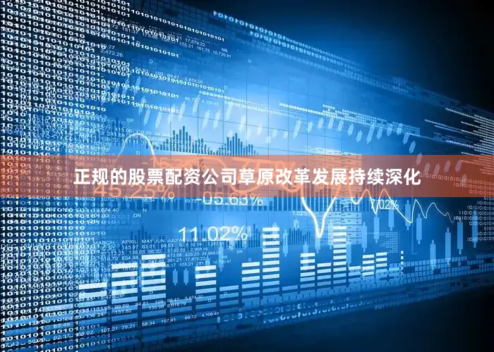 正规的股票配资公司草原改革发展持续深化