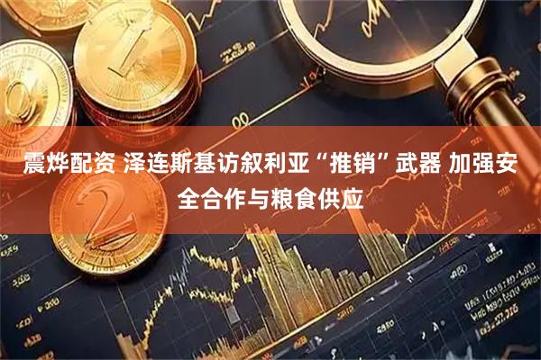 震烨配资 泽连斯基访叙利亚“推销”武器 加强安全合作与粮食供应